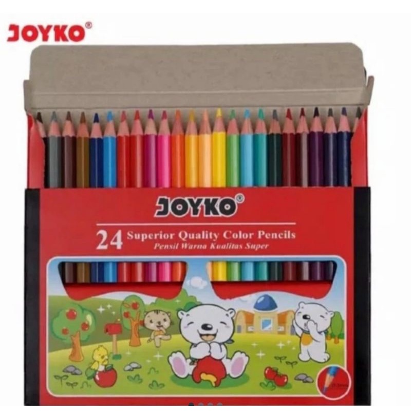 

pensil warna panjang JOYKO isi 24pcs