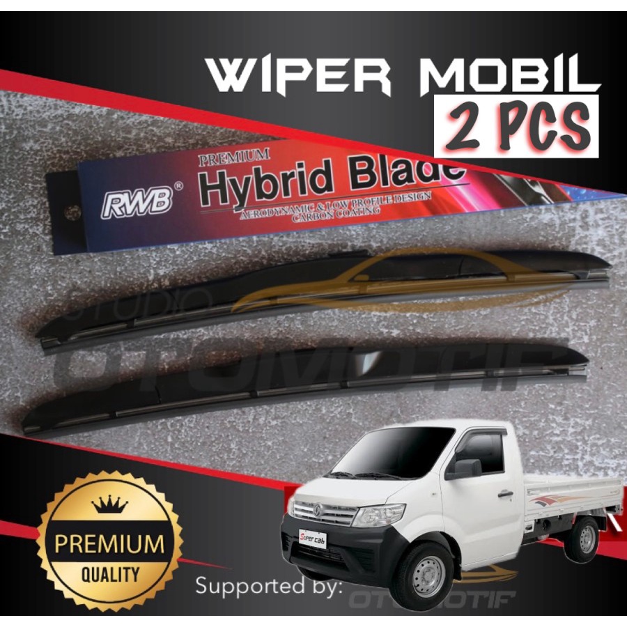 WIPER DFSK SUPER CAB RWB GRAPHITE / WIPER RWB DFSK SUPER CAB 2 PCS