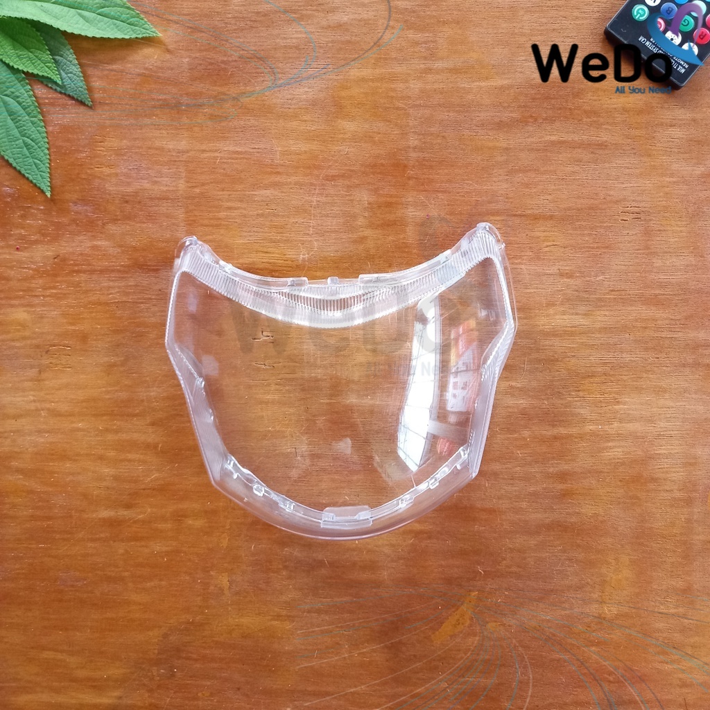 Kaca Depan Vega ZR Mika Lampu Utama Reflektor Headlamp Bohlam Motor Bebek Yamaha Lokal Bagus Kuat