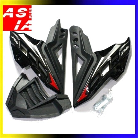 TUTUP MESIN T3C SPAREPART VARIASI SEPEDA MOTOR HONDA VERZA HITAM