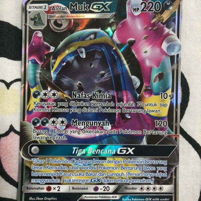 Alolan Muk GX RR - TCG Pokemon Indonesia