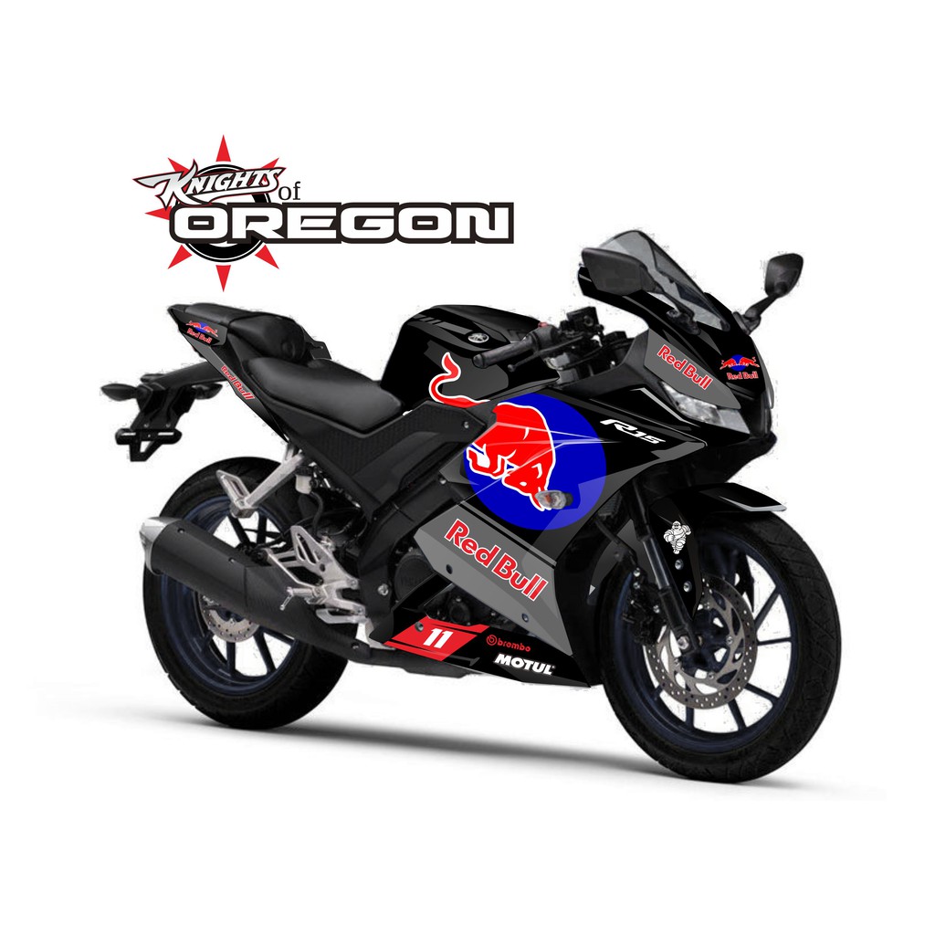 DECAL STRIPING R15 V3 VVA RED BULL BK