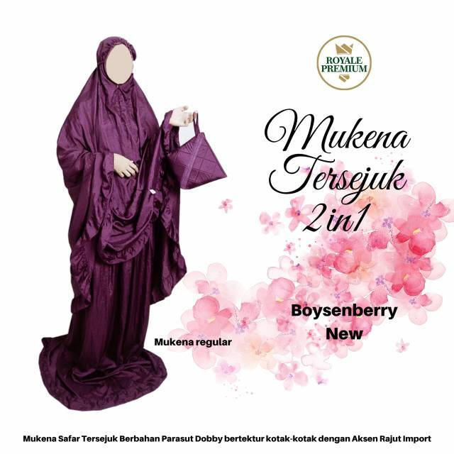 Mukena 2in1 Royale Premium