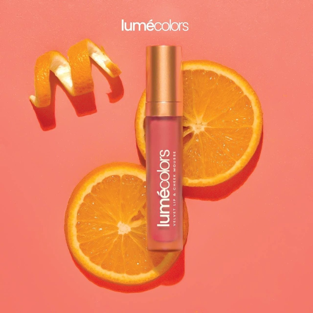 Jual LUMECOLORS VELVET LIP & CHEEK MOUSSE 3IN1 LIP CREAM BLUSH ON