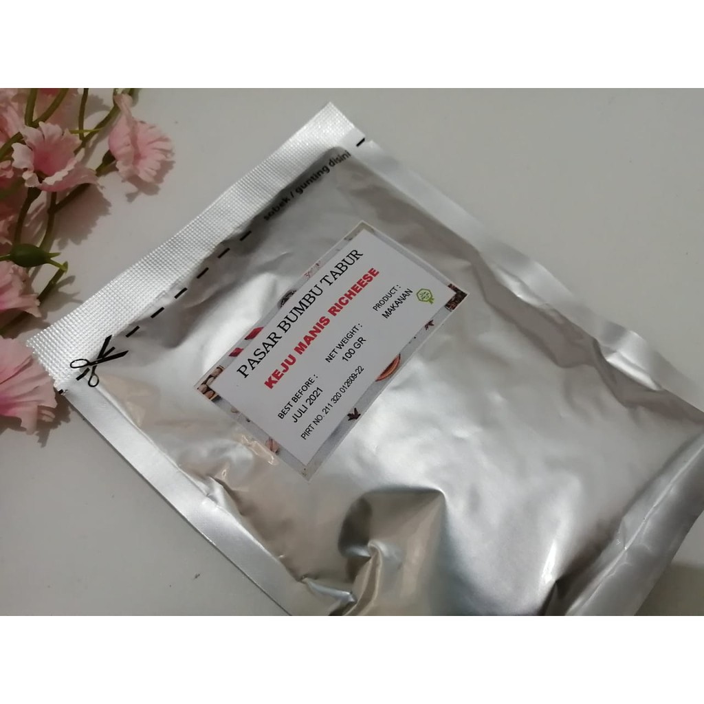 

BUMBU TABUR KEJU MANIS ALA RICHEESE 100 GRAM BUBUK MAKANAN SERBAGUNA ENAK MURAH HALAL