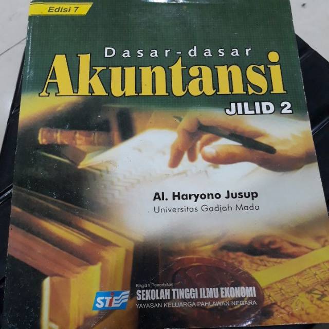 

JUAL BUKU DASAR DASAR AKUNTANSI HARYONO JUSUP JILID 2 EDISI 7