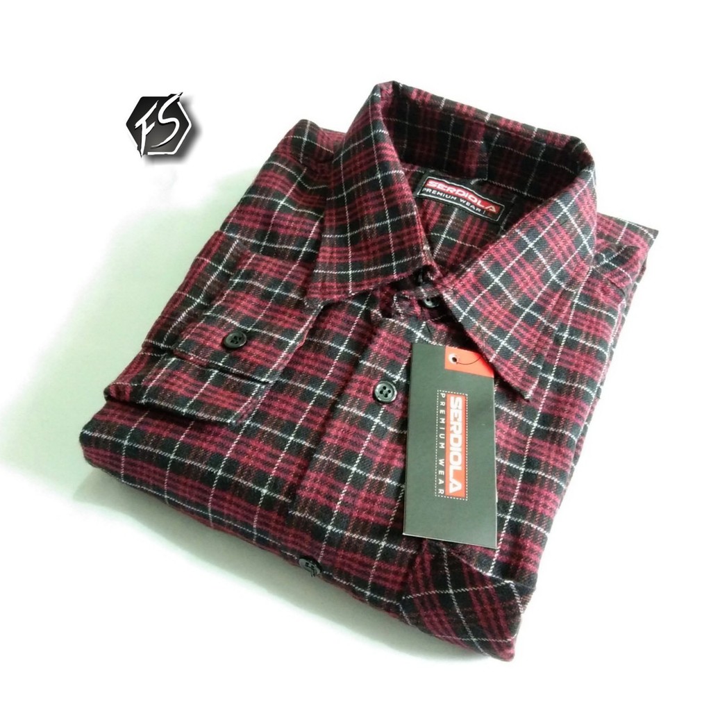 Flanel Embano Kemeja Flanel Lengan Panjang Kemeja Panjang Kemeja Distro Baju Cowok Cewek Murah