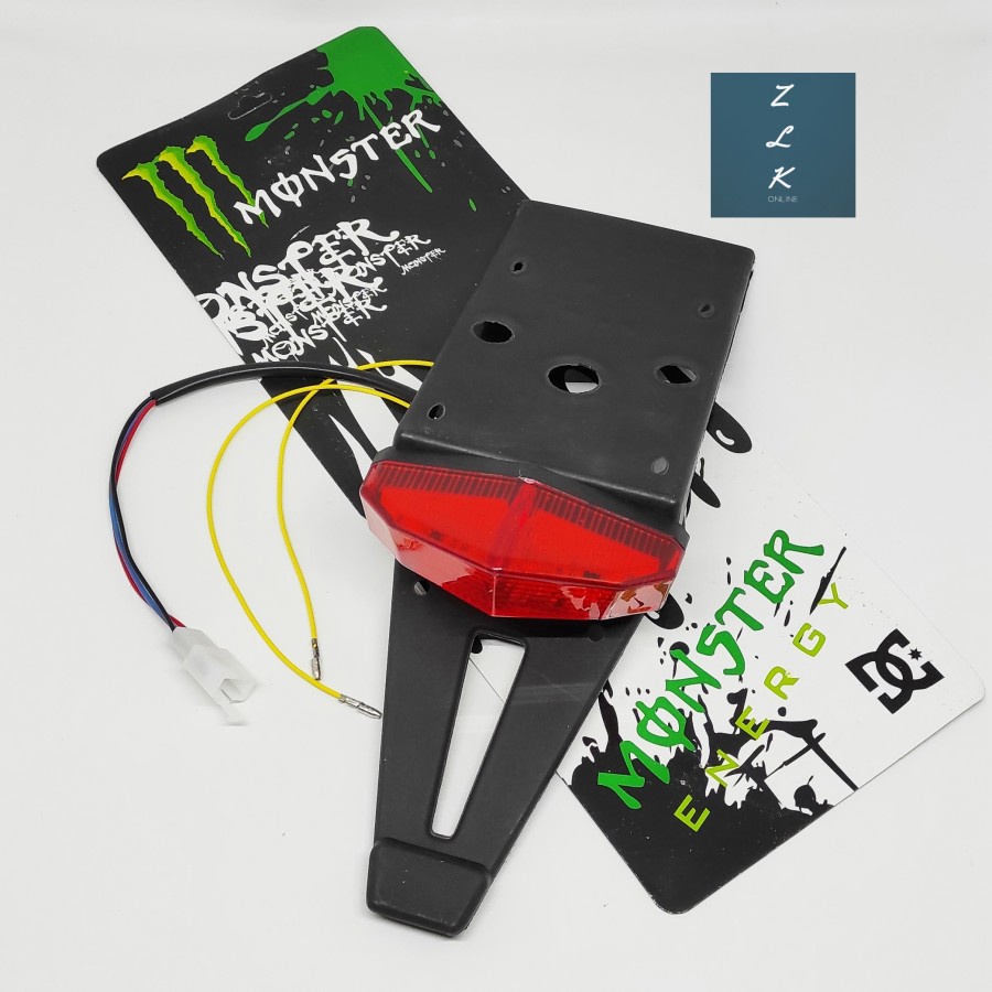 spakbor belakang klx lampu stop