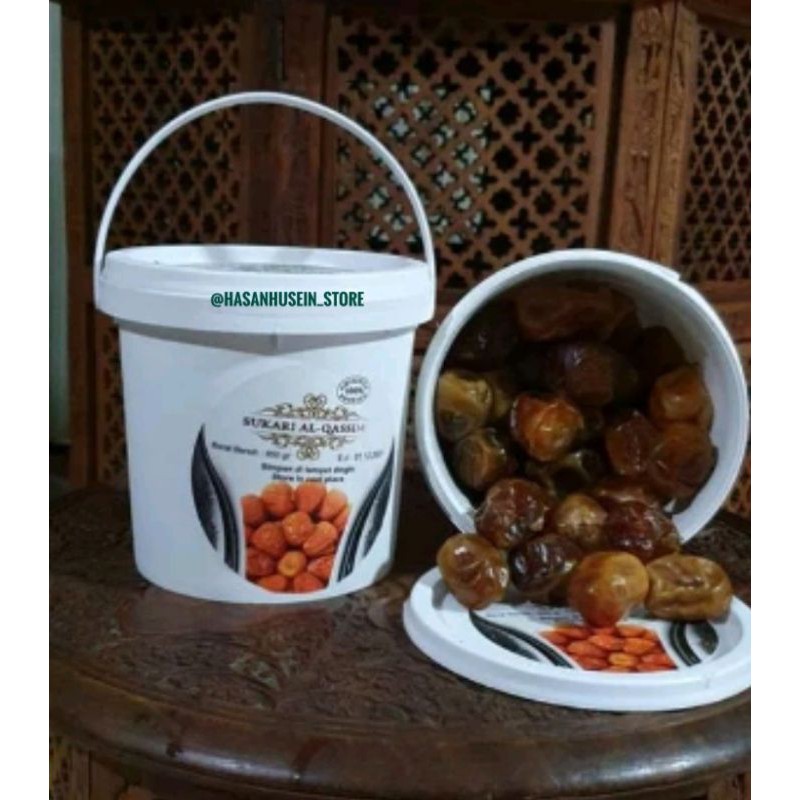 

KURMA SUKKARI AL QASSIM EMBER 850 GRAM kurma sukkari ember