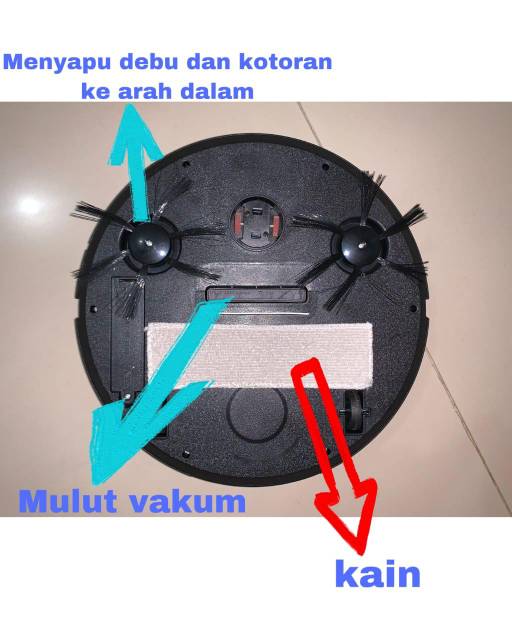 Robot vacum pembersih rumah