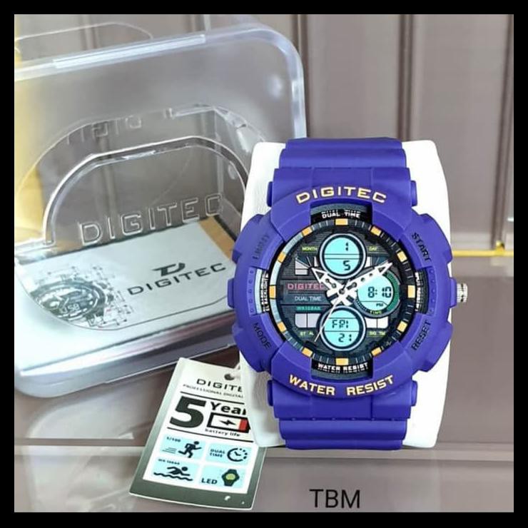 Jam Tangan Digitec 3102 Water Resistant Original