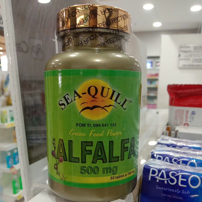 Sea Quill Alfalfa 500 mg isi 50