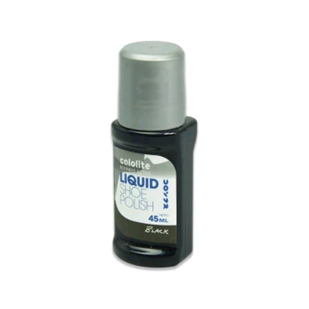 Cololite Liquid Shoe Polish 45 Ml Pengkilap Sepatu
