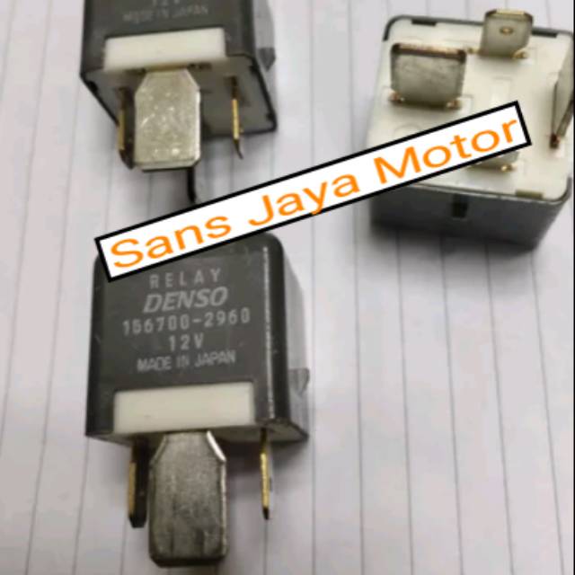 Relay Lampu 12V Toyota Avanza Original