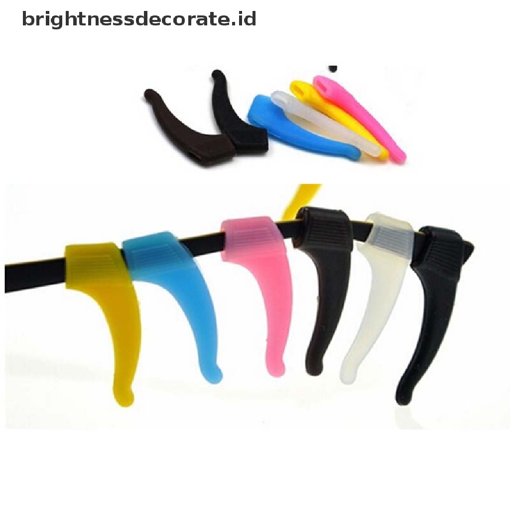 [birth] Silicone Glasses Ear Hooks Tip Eyeglasses Grip Anti Slip Temple Holder [ID]