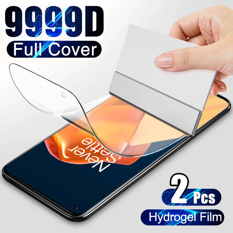 9999D Full Cover Hydrogel film Screen Protector on the For OnePlus 7t / 7 pro / 7 / 7t pro / 6t / 6 / 5t / 5 / 8 / 8 pro / 8t / 9 / 9 pro / 9R Protective film Not Glass