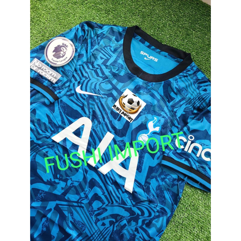 Jersey Baju Bola Spurss 3rd Third Full Patch 2022 2023 Grade Ori