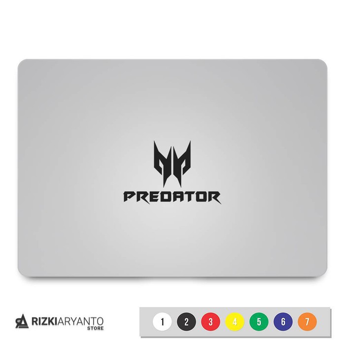 Stiker Laptop Logo Acer Predator