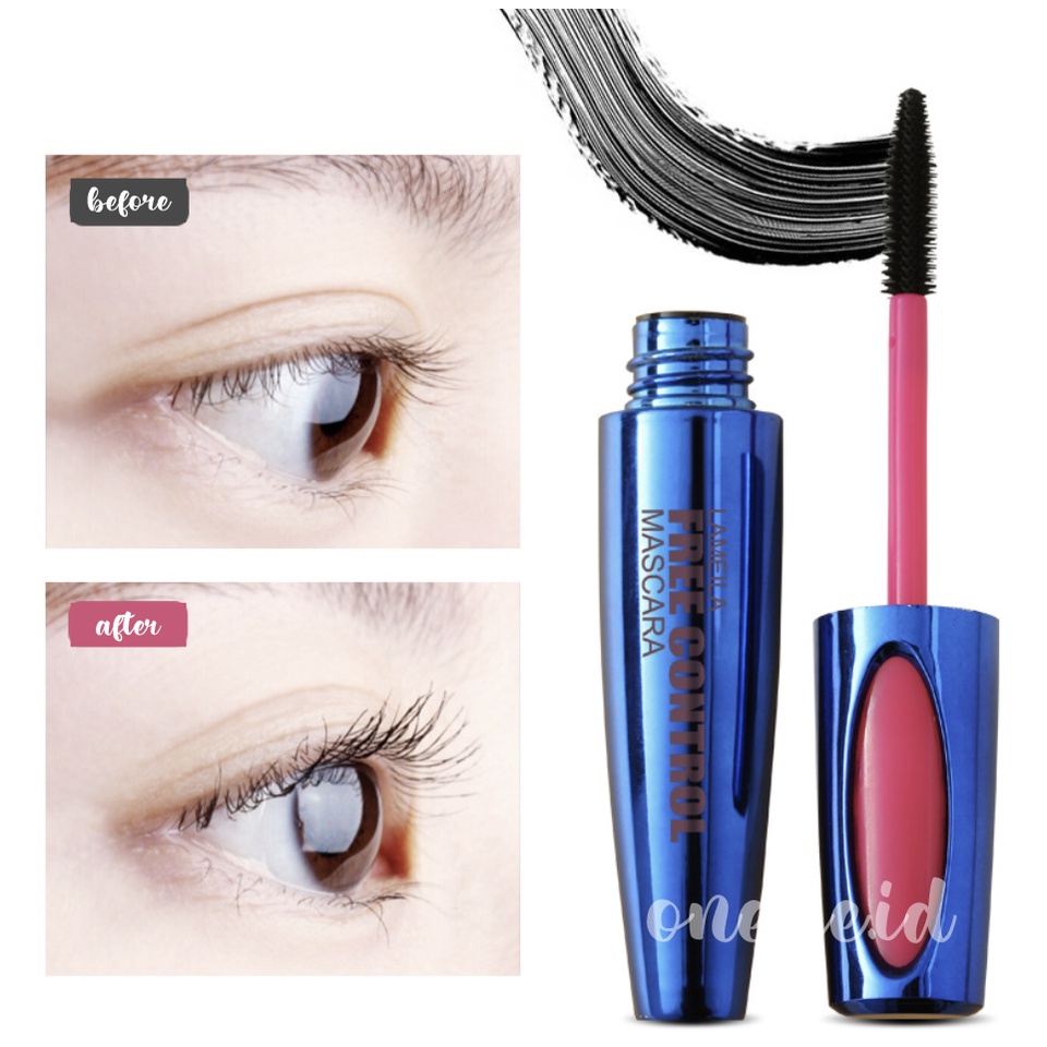 LAMEILA Maskara Sapphire Long Last Lash Slender Curling Mascara Waterproof LA073 742