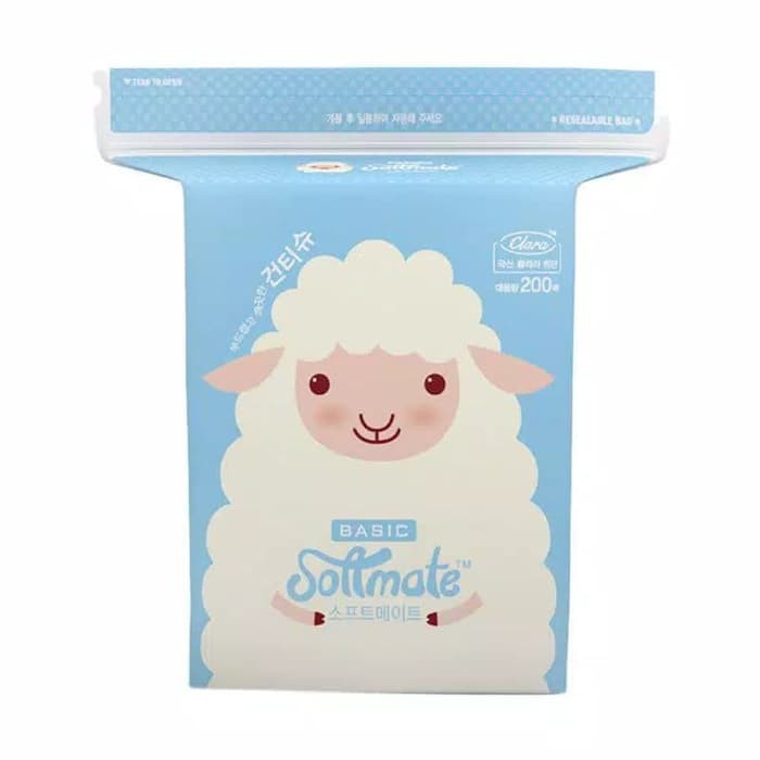 Makassar! Softmate Basic Tissue Wipes ( 200 LBR )