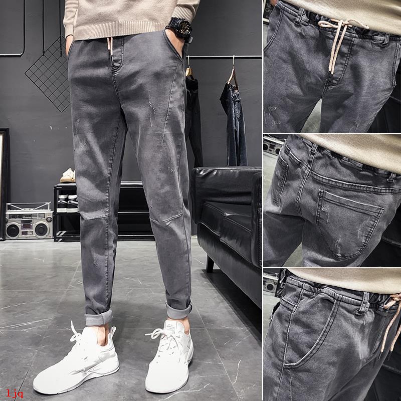  Celana  Panjang Jeans  Longgar Model  Korea Bahan Velvet 