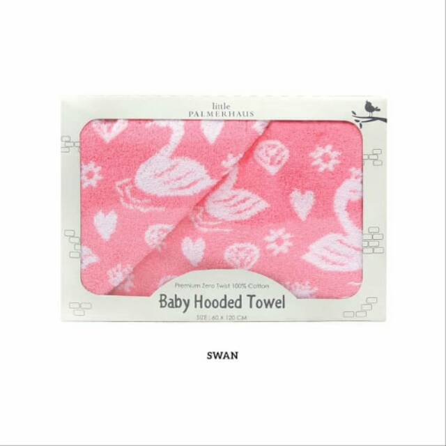 Handuk Berhoodie untuk Bayi dan Anak / Little Palmerhaus Baby Hooded Towel (60×120)