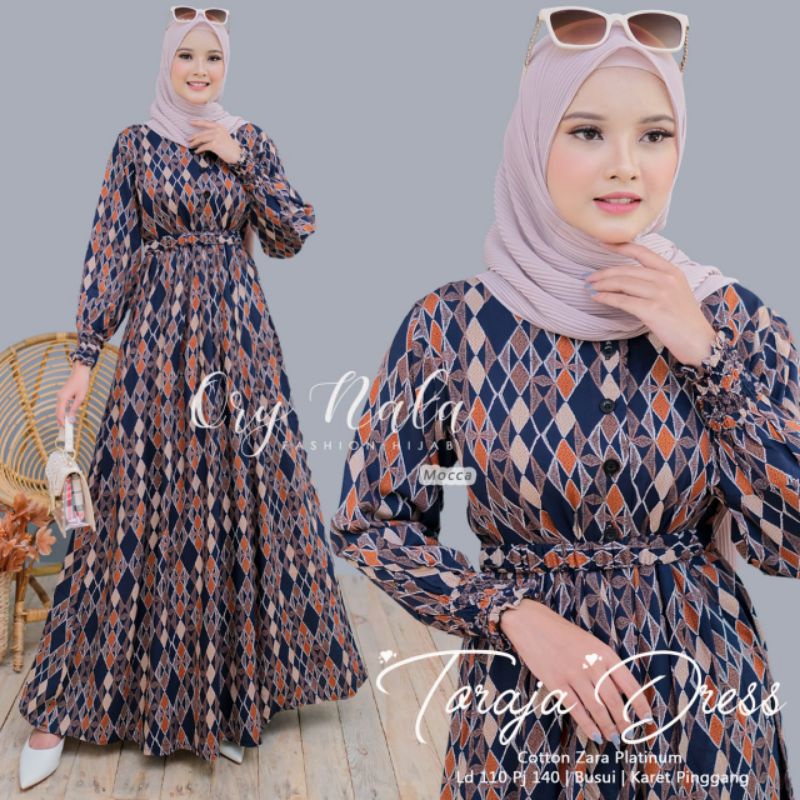 Toraja Maxy Dress ORY Nala Fashion Hijab