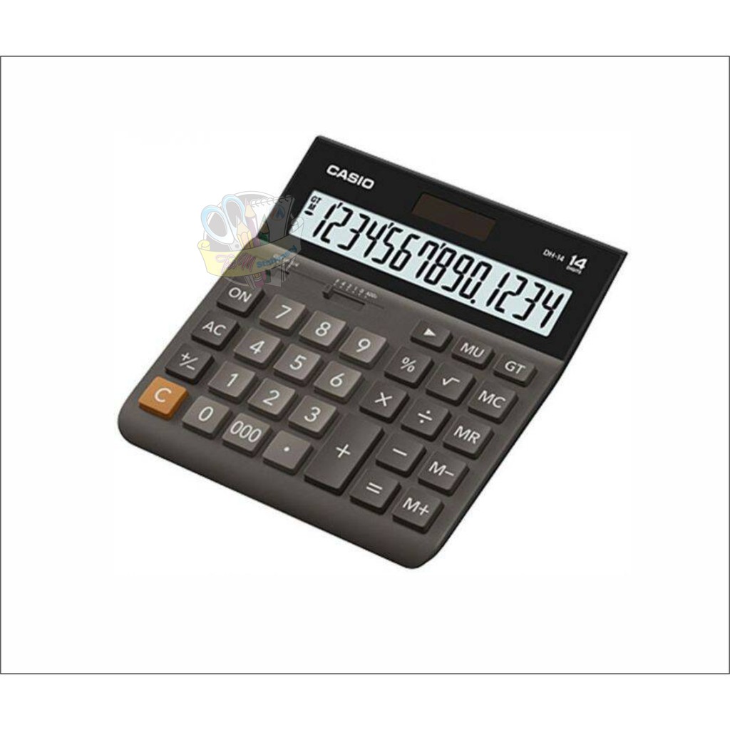 

CASIO DH-14 - Kalkulator Desktop (14 digit)