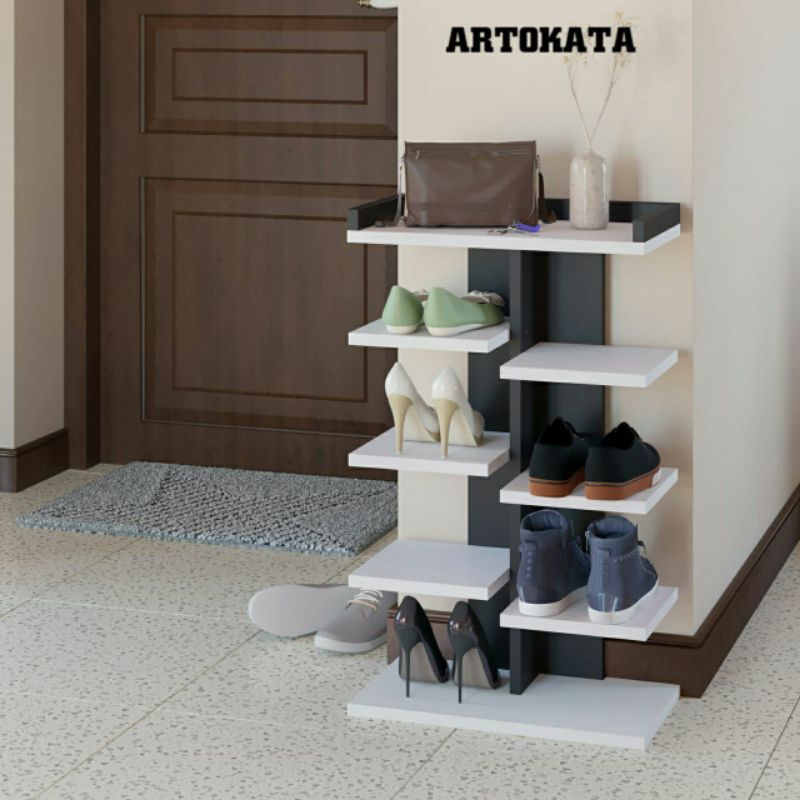 Rak Bunga Susun Besi Kayu Minimalis Dinding Murah Portable Dapur Tv Ps Dvd Tempel Gantung Mewah Rak 