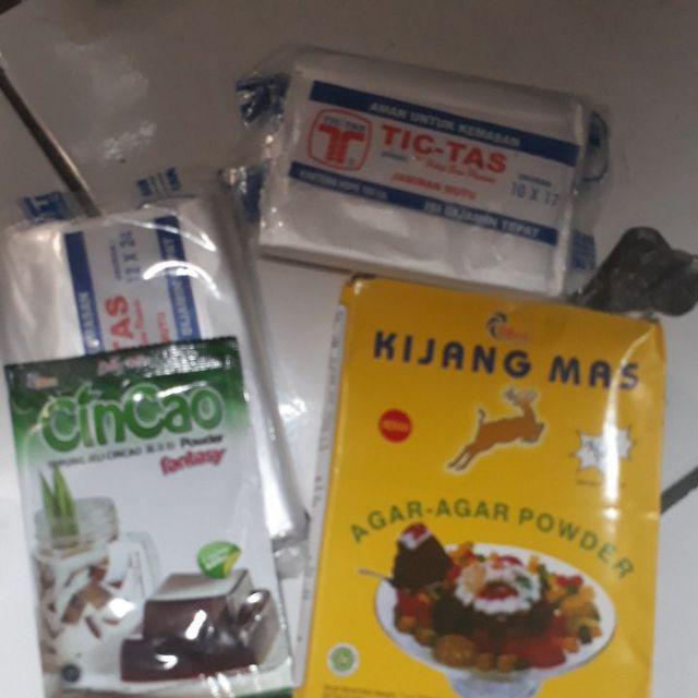 Kantong Plastik Hdpe Tictas Uk 10 X 17 Plastik Buram Plastik Es Batu