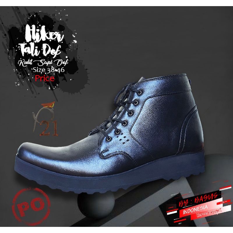 hiker tali dof p21/ sepatu hiker p21/ sepatu dinas p21