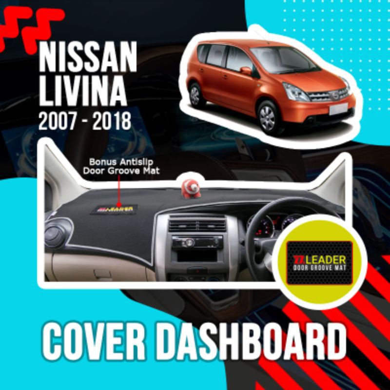 alas karpet cover dashboard mobil nissan livina