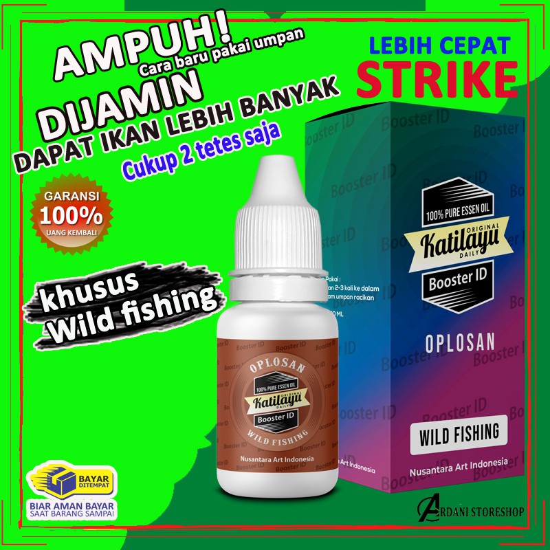 Esen Ikan Wild Fishing Umpan Mancing Pancing Essen Oplosan Ikan Laut Paling Bagus