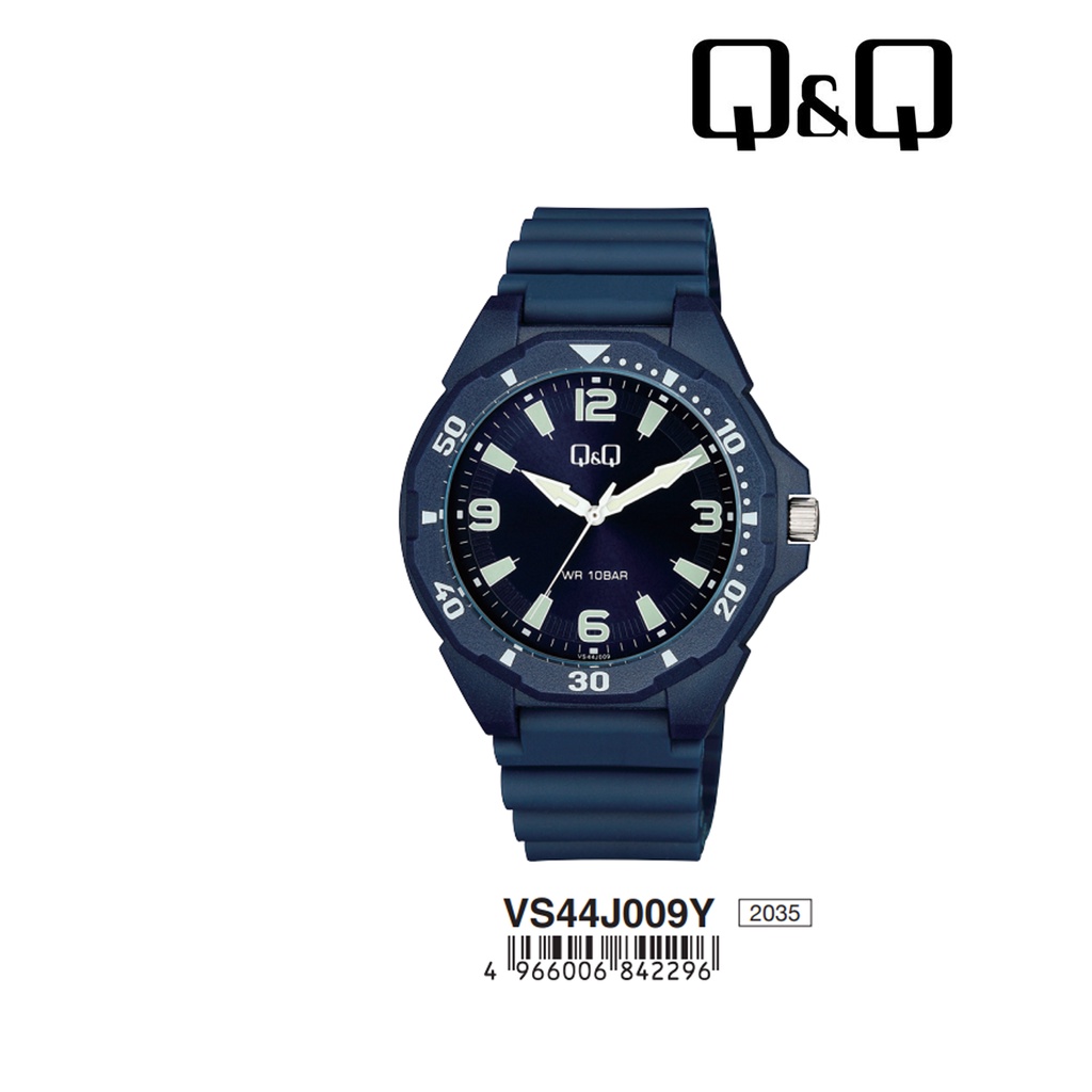 SALE Jam Tangan Pria Casual Classic Sporty Rubber Analog Original Q&amp;Q QNQ QQ VS44 VS44J Series