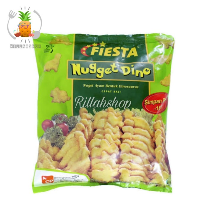 

Golden Fiesta Chicken Nugget Dino (500g)