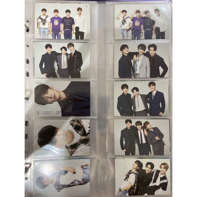 WONWOO IDEAL CUT PHOTOCARD TRADING CARD (read details first)