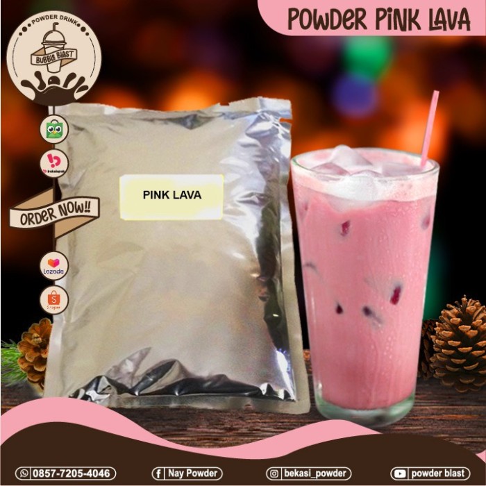 

BUBUK PINK LAVA / POWDER RASA PINK LAVA / PINK LAVA POWDER ORI 1 KG