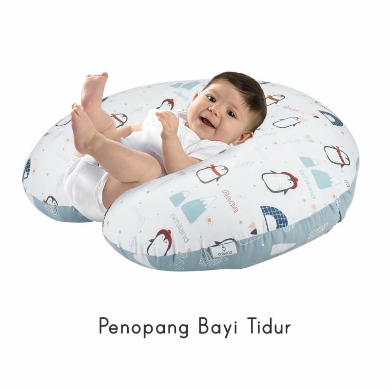 Omiland Bantal Menyusui + Bantal Lengan Penguin OB08091