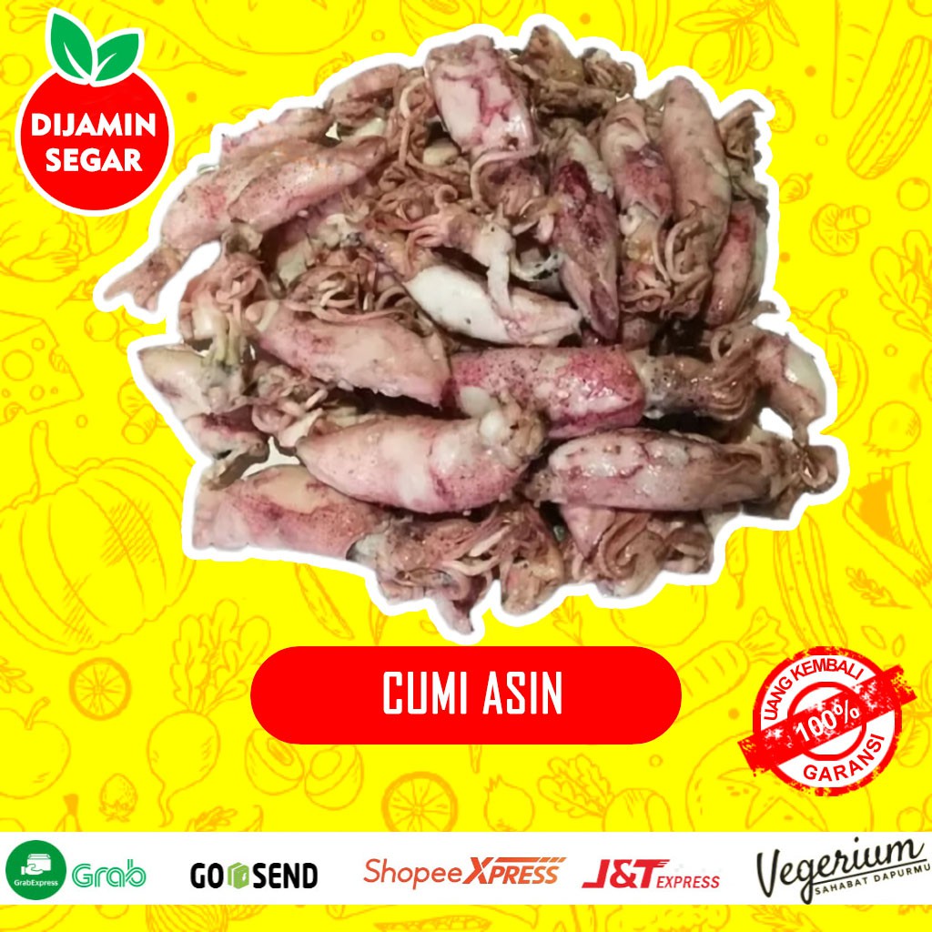 

Ikan Cumi Asin Kering Hasil Laut Segar Kualitas Super Premium