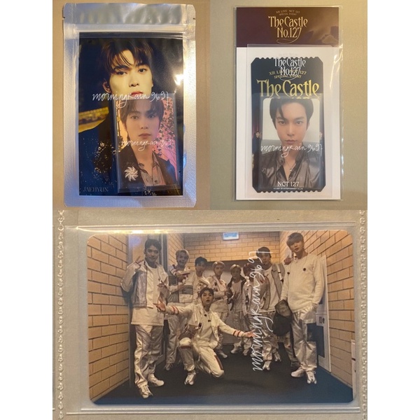 Unsealed The Castle AR Ticket special XR LIVE CINEMA Doyoung 4x6 Photoset Jaehyun Day ver ncit photo