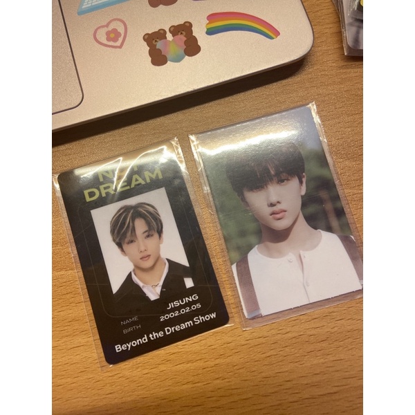 (READY) photocard dream a dream nct jisung & id card beyond live