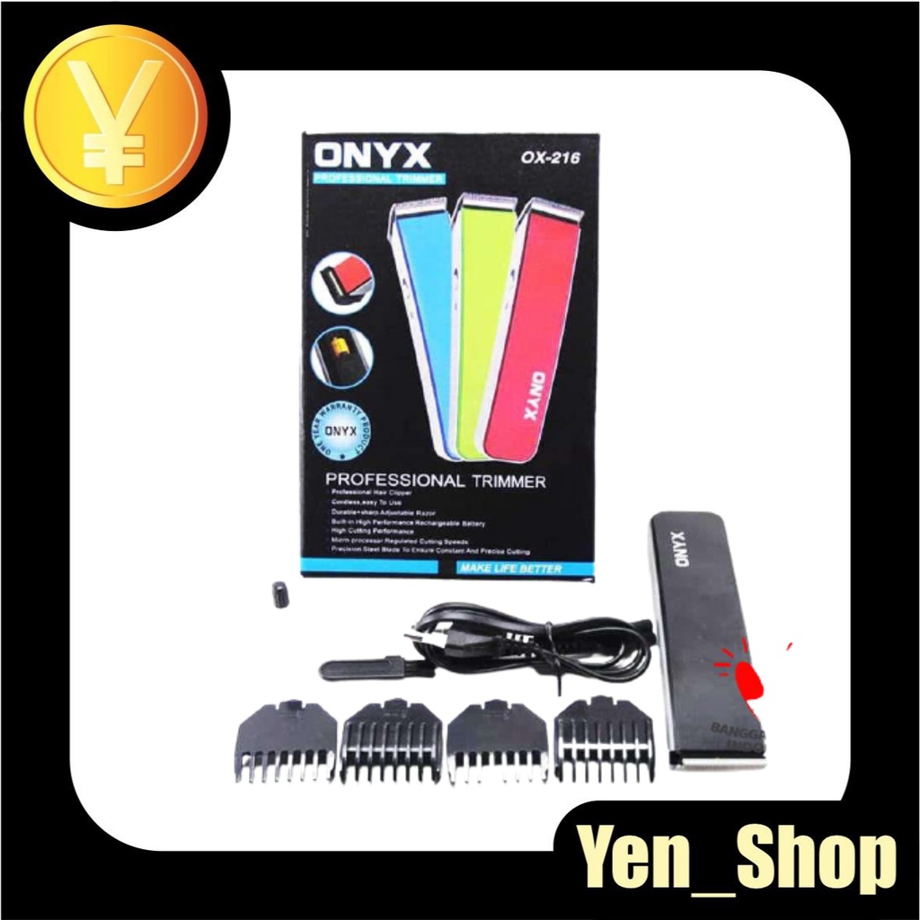 Alat cukur rambut kumis jenggot Elektrik ONYX OX-216