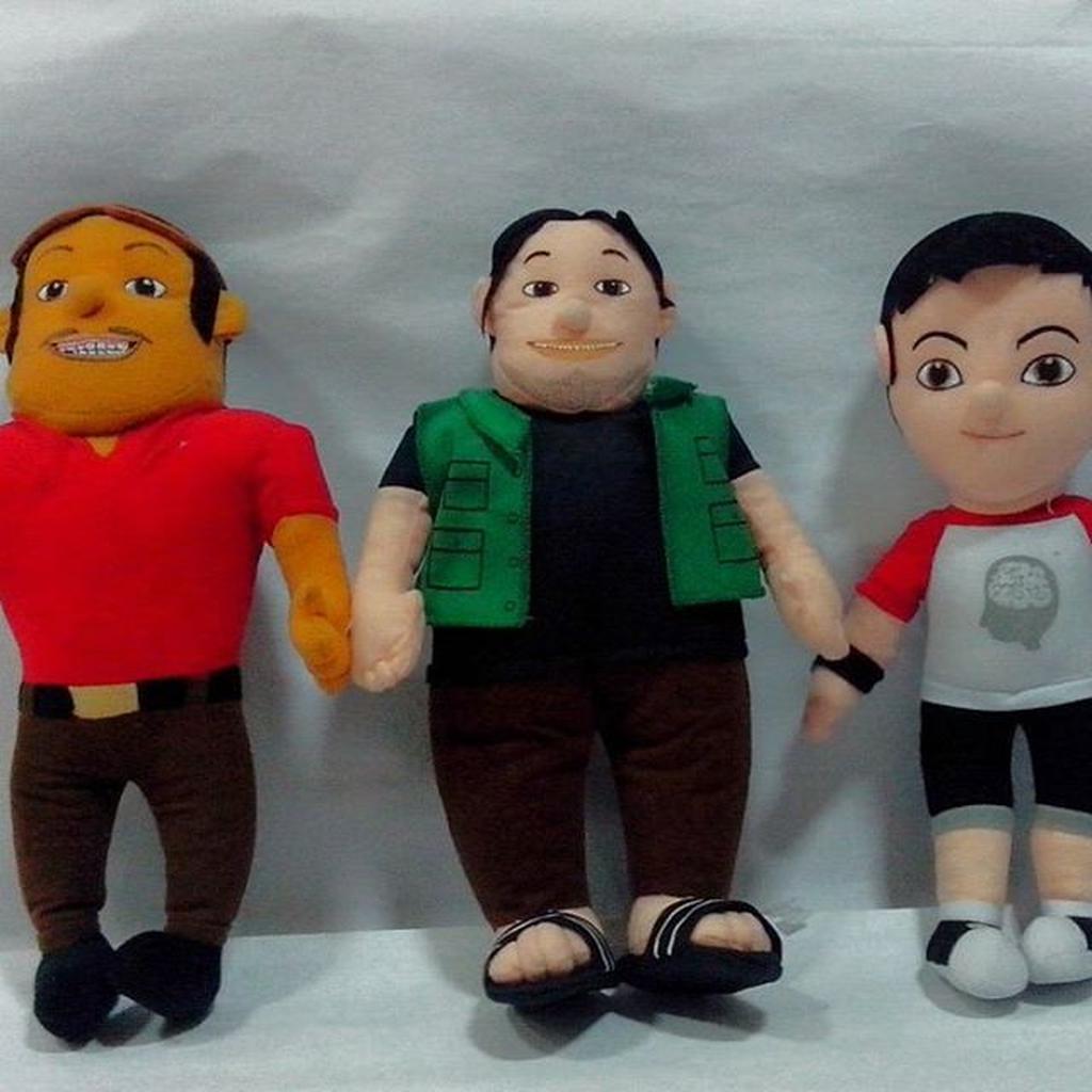 set isi 3 Boneka Adit Sopo Jarwo mirip asli lucu unik jarang ada