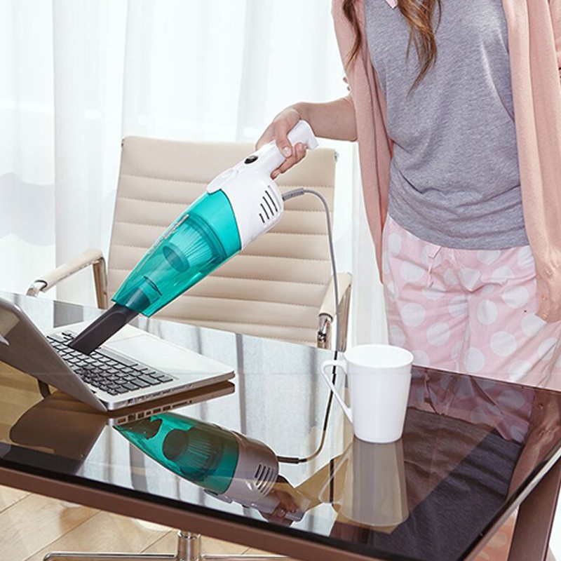 Deerma DX118C Handheld Vacuum Cleaner Portable Household 1600PA Multifunction Cleaning EQU