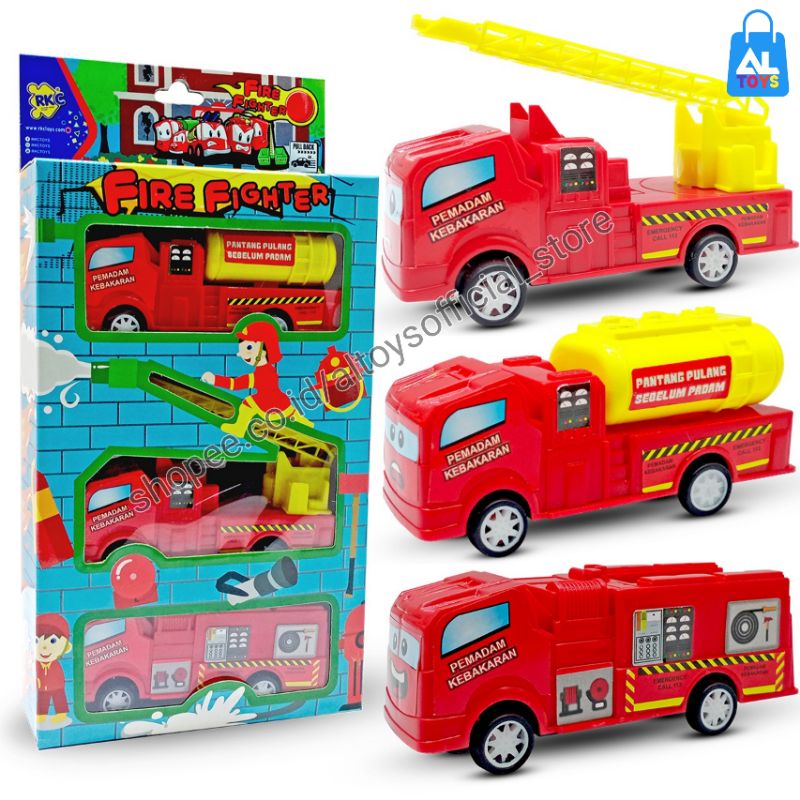 Mainan Crane Ambulan Mobil Pemadam Kebakaran