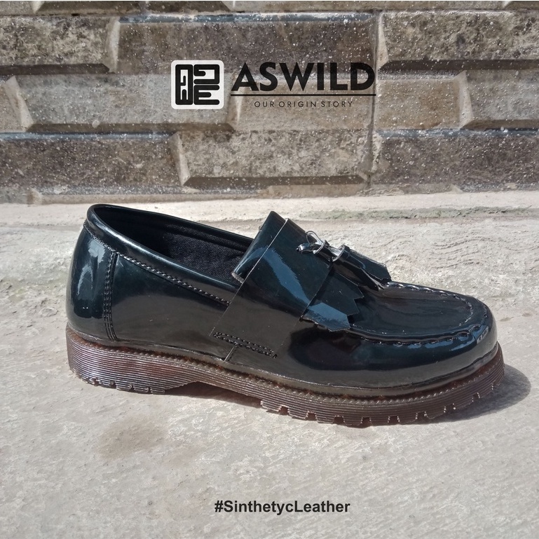 Aswild - Tedzukuri Loafer 2 Woman - Sepatu Loafers Wanita Tassel