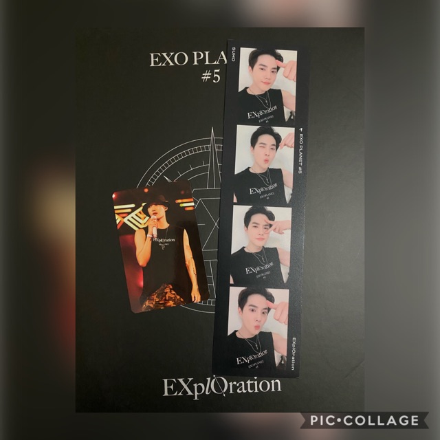 Official EXO Kai Suho Photocard EXplOration DVD PC Photostrip