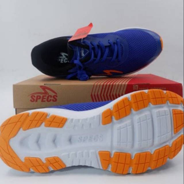 sepatu running SPECS EVO blue/black/white