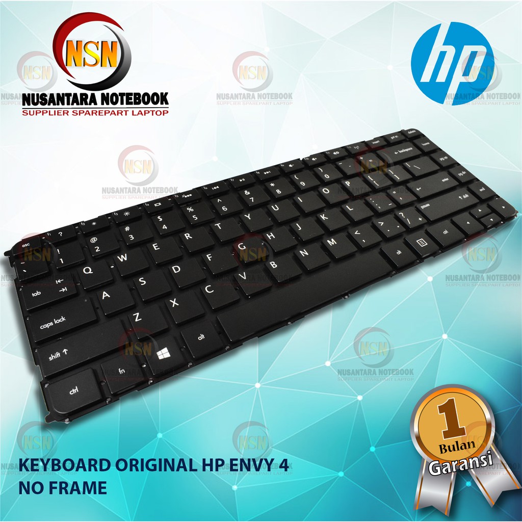 Keyboard Original Laptop HP Envy 4 No Frame