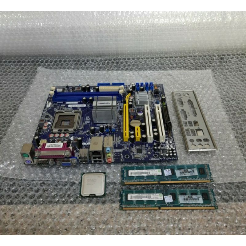 Motherboard G41 DDR3 + Prosesor e8400 + Ram 8Gb + Bonus FAN